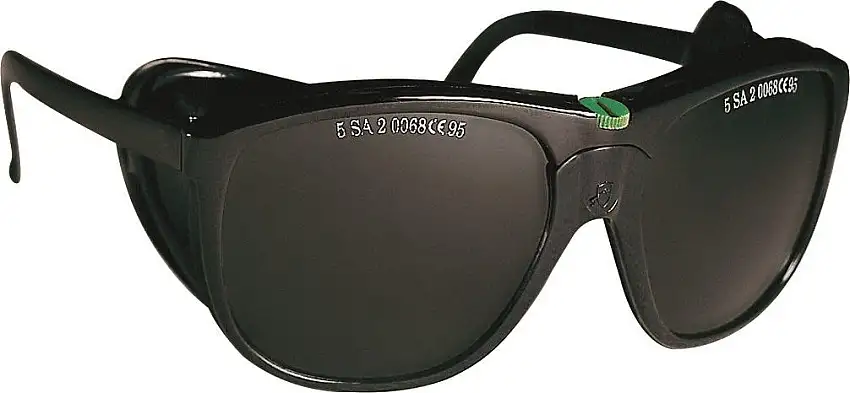 TRAFIMET - Lunettes de soudage teinte 5 avec protection latérale - 04930