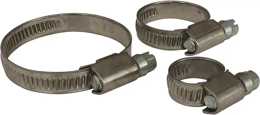 SODISE - Collier à crémaillère acier zingué 9mm de 8 à 50mm - lot de 50 pcs - 14050
