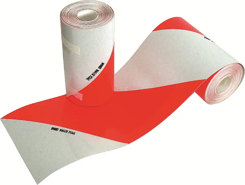 SODIFLASH - Bande rétroréfléchissante adhésive inclinée class 1 2x1,12m - blister côté droit et gauche - 16421