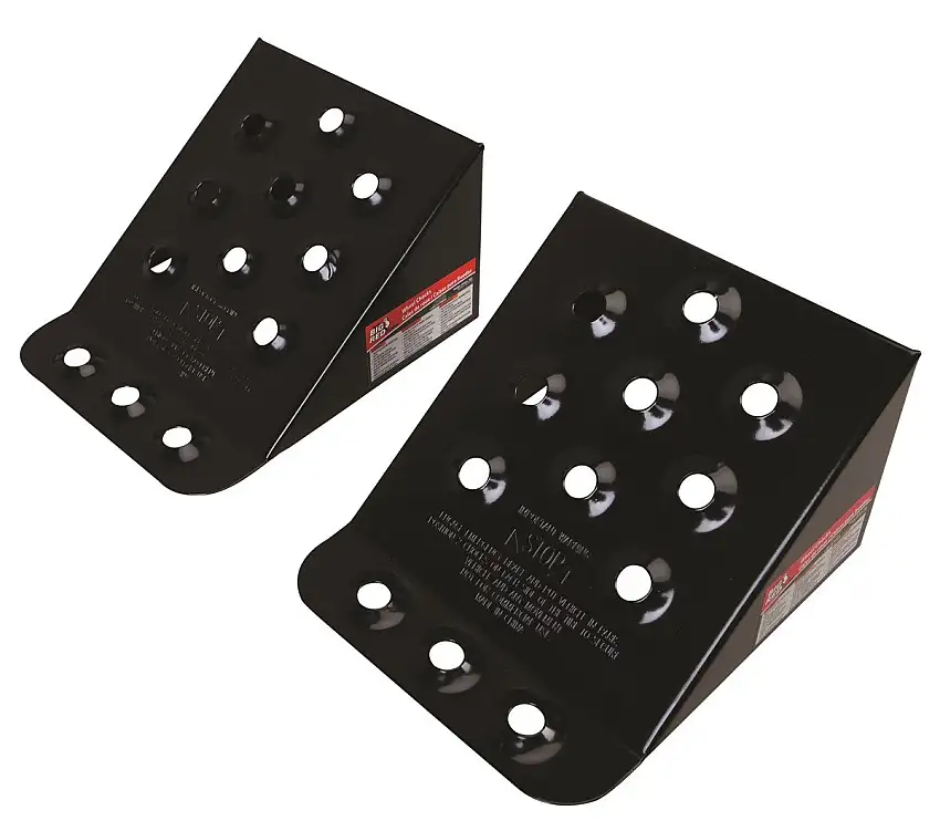 SODISE - Cale acier pour poids lourds 230x200x125mm - lot de 2 pcs - 16942