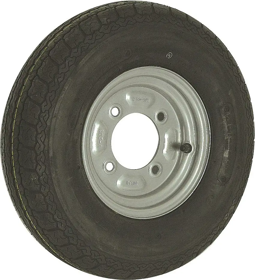 SODISE - Roue complète 4,50x10" 4 trous entraxe 115mm moyeu 85mm - 16960