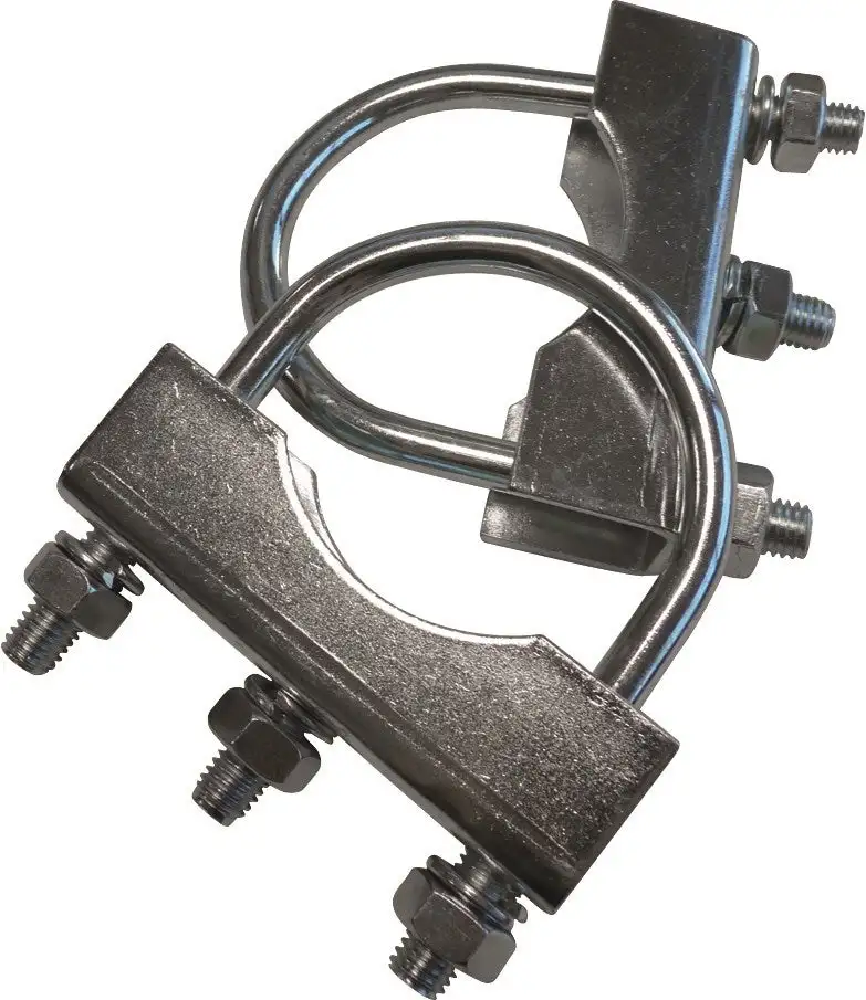 SODISE - Bride pour roues jockey ronde 70mm - lot de 2 pcs - 17528