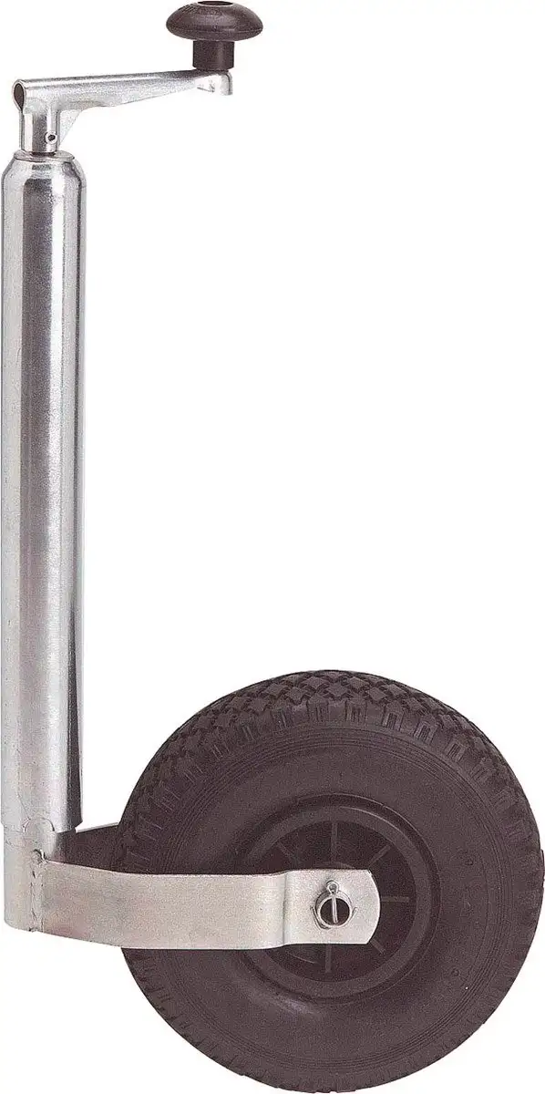 SODISE - Roue jockey jante acier 48mm avec roue gonflable 100kg - 17530