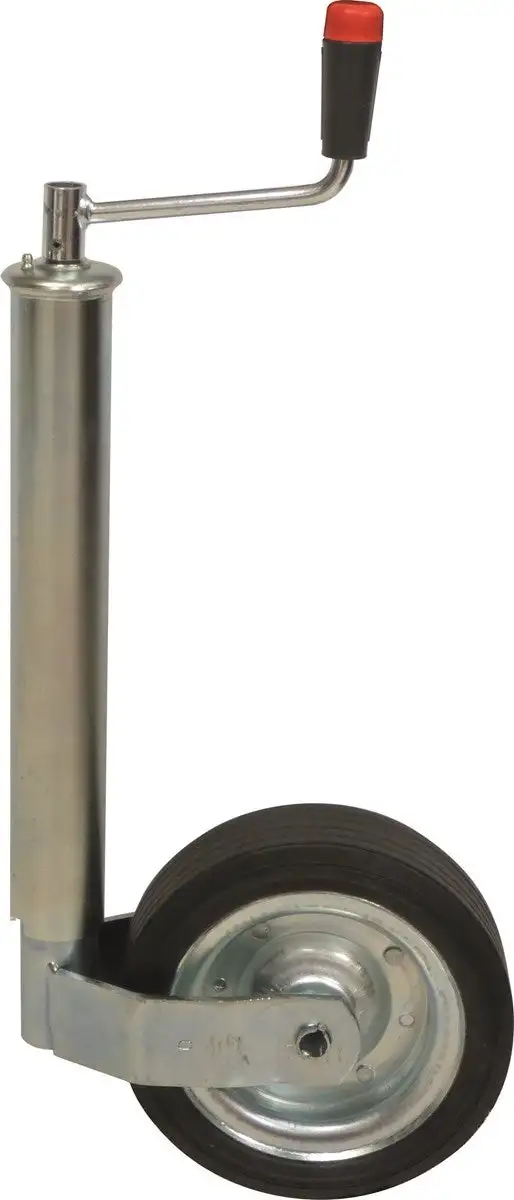 SODISE - Roue jockey jante acier 60mm course de 250mm grande roue 400kg - 17532