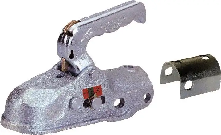 ALKO - Tête d'attelage 3000kg pour remorque freinée pour timon rond 45mm/50mm - 17692