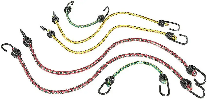 ARRIMUP - Sandow 8mm 0,3/0,6/0,8m avec crochets - lot de 6 pcs - 18368