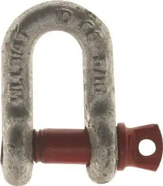 SODISE - Manille droite avec axe vissé à œil 22mm 4,75T grade 80 - 18510