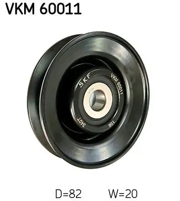 Poulie, courroie de distribution SKF VKM 60011
