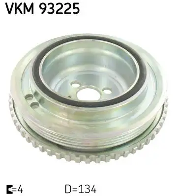 Poulie vilebrequin, Poulie damper SKF VKM 93225