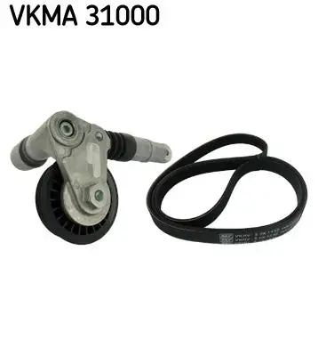 Jeu de courroies trapézoïdales à nervures SKF VKMA 31000