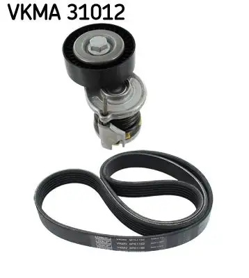 Jeu de courroies trapézoïdales à nervures SKF VKMA 31012