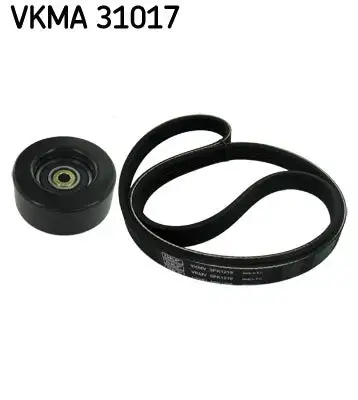 Jeu de courroies trapézoïdales à nervures SKF VKMA 31017
