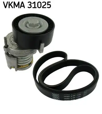 Jeu de courroies trapézoïdales à nervures SKF VKMA 31025