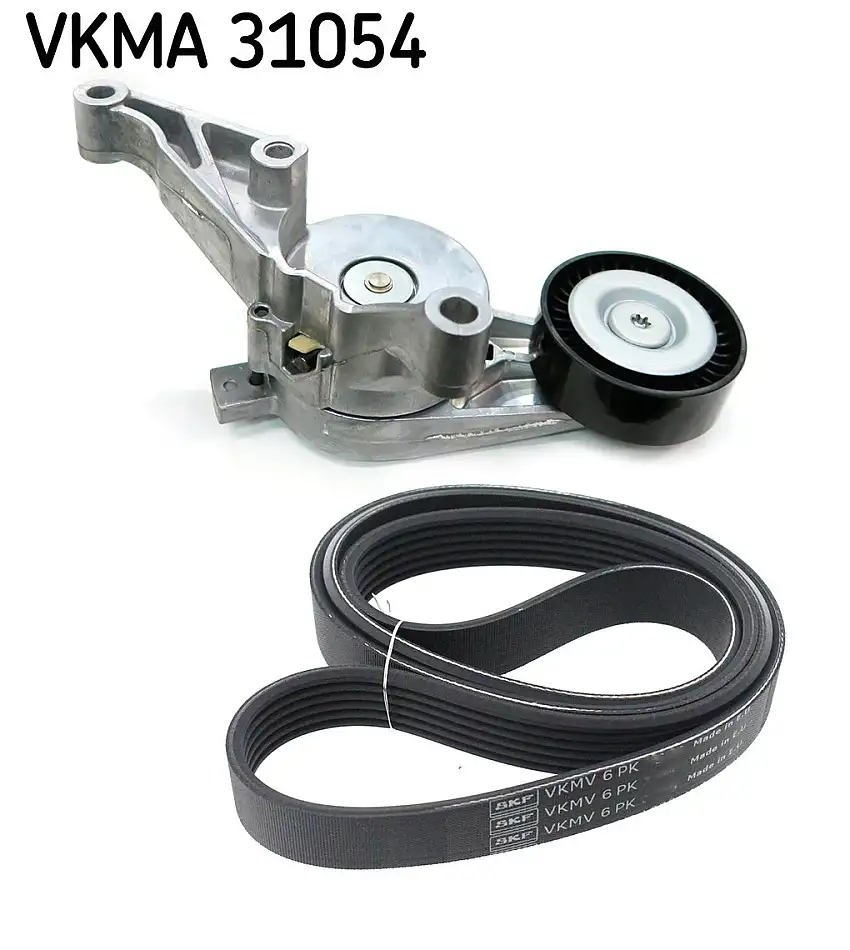 Jeu de courroies trapézoïdales à nervures SKF VKMA 31054