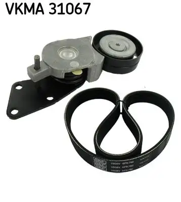 Jeu de courroies trapézoïdales à nervures SKF VKMA 31067