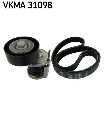 Jeu de courroies trapézoïdales à nervures SKF VKMA 31098