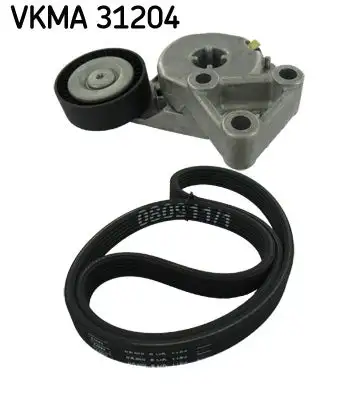Jeu de courroies trapézoïdales à nervures SKF VKMA 31204