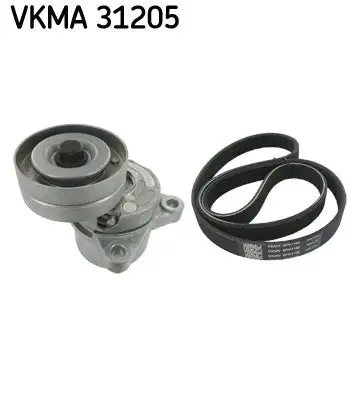 Jeu de courroies trapézoïdales à nervures SKF VKMA 31205