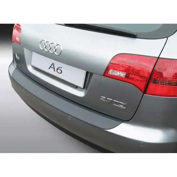 ABS Protecteur de parechocs arrière pour Audi A6 Avant 20042011 sauf S6RS6 Noir