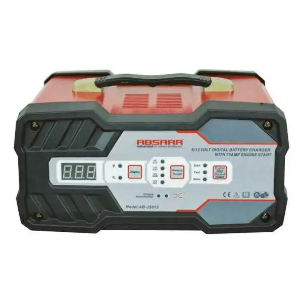 Absaar ABJS012 Chargeur de batterie avec démarreur 12A 612V