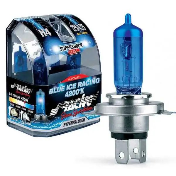 Ampoules halogènes Simoni Racing Blue Ice Racing H11 4200K 12V55W lot de 2 pièces ECER37