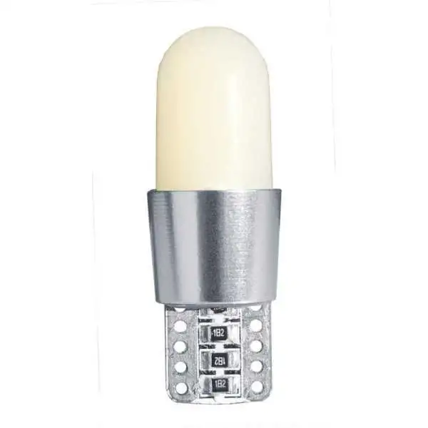 Ampoules LED 3D Simoni Racing T10 SiliconeHighPower Type 6  Blanc  Lot de 2 pièces