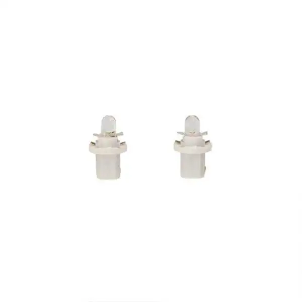 Ampoules LED T5 12V SuperBright White lot de 2 pièces