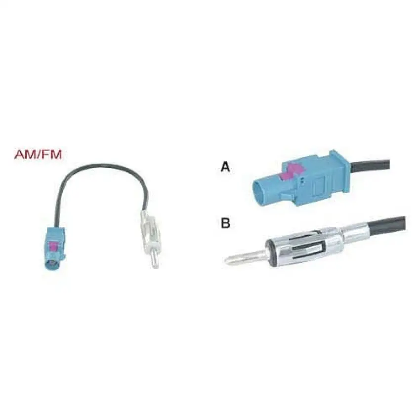 ADAPTATEUR D’ANTENNE SINATEC FAKRA MâLE VERS DIN MâLE