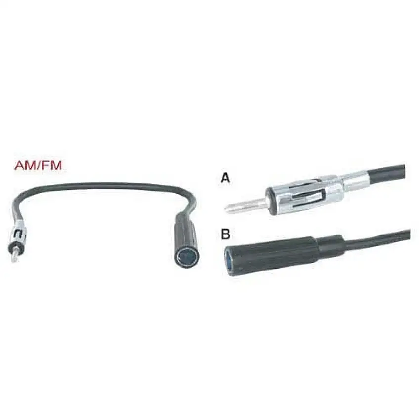 CâBLE RALLONGE D’ANTENNE SINATEC 30 CM DIN MâLE VERS DIN FEMELLE