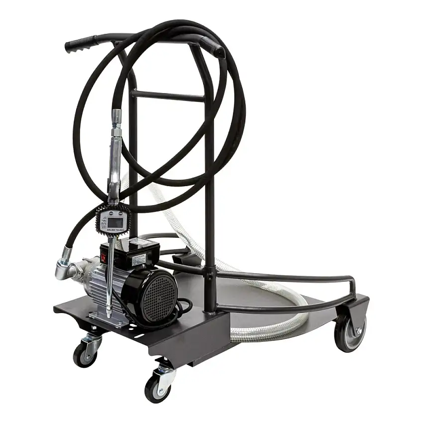 POMPE à HUILE MOBILE ASPIRA 14 L/MIN 230V POUR FûTS DE 200L