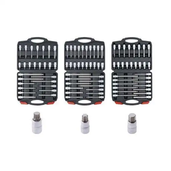 Assortiment de douilles à embouts 12 5 mm 1/2" 88 pièces