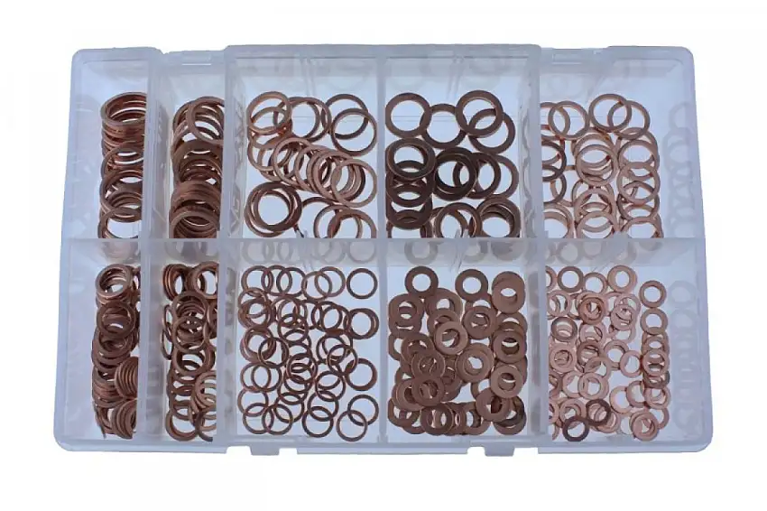 ASSORTIMENT DE BAGUES D'INJECTEUR DIESEL 360 PIèCES