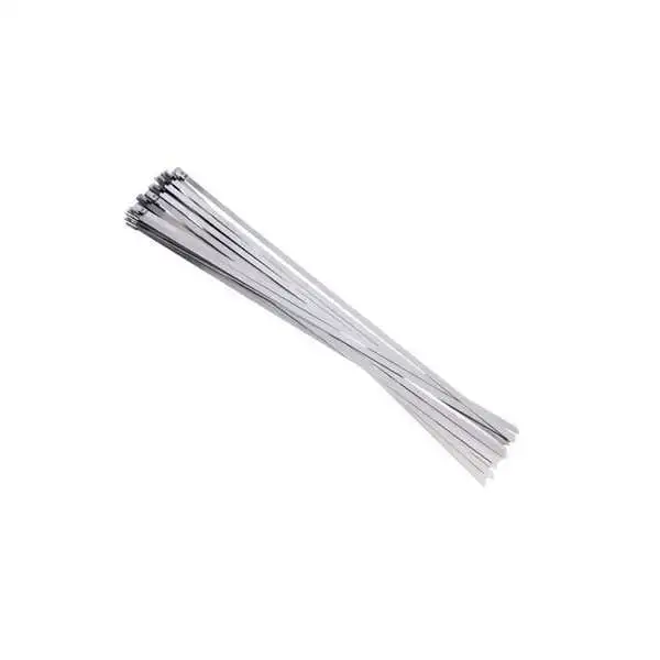 Attache câbles en acier inoxydable, 4,6x300 mm, 25 pcs