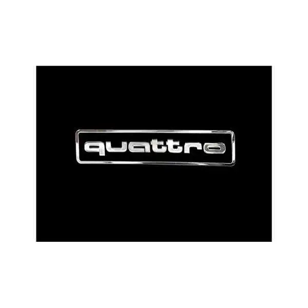 Autocollant Nickel QUATTRO  85x20mm