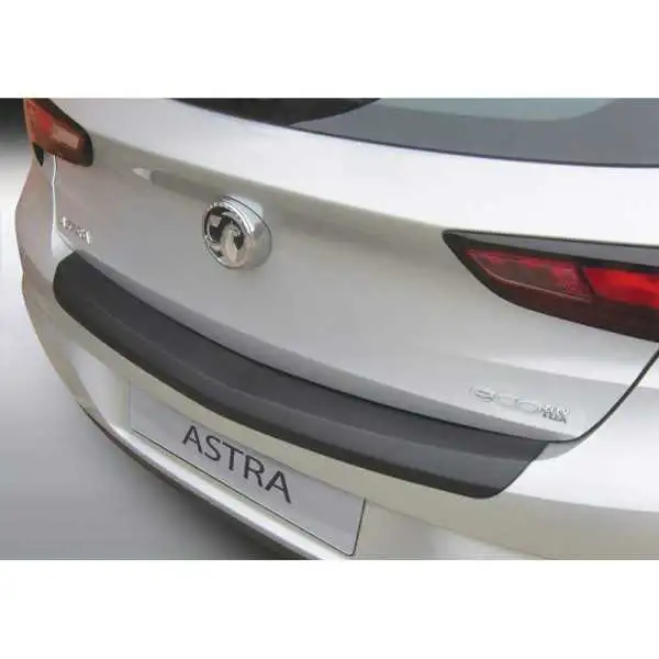 Bande de protection de parechocs arrière ABS pour Opel Astra K 5 portes 102015 sans Turbo Black