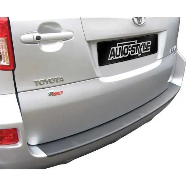 Bande de protection de parechocs arrière ABS pour Toyota RAV 4 T180XTR 20082013 hors roue de secours Noir