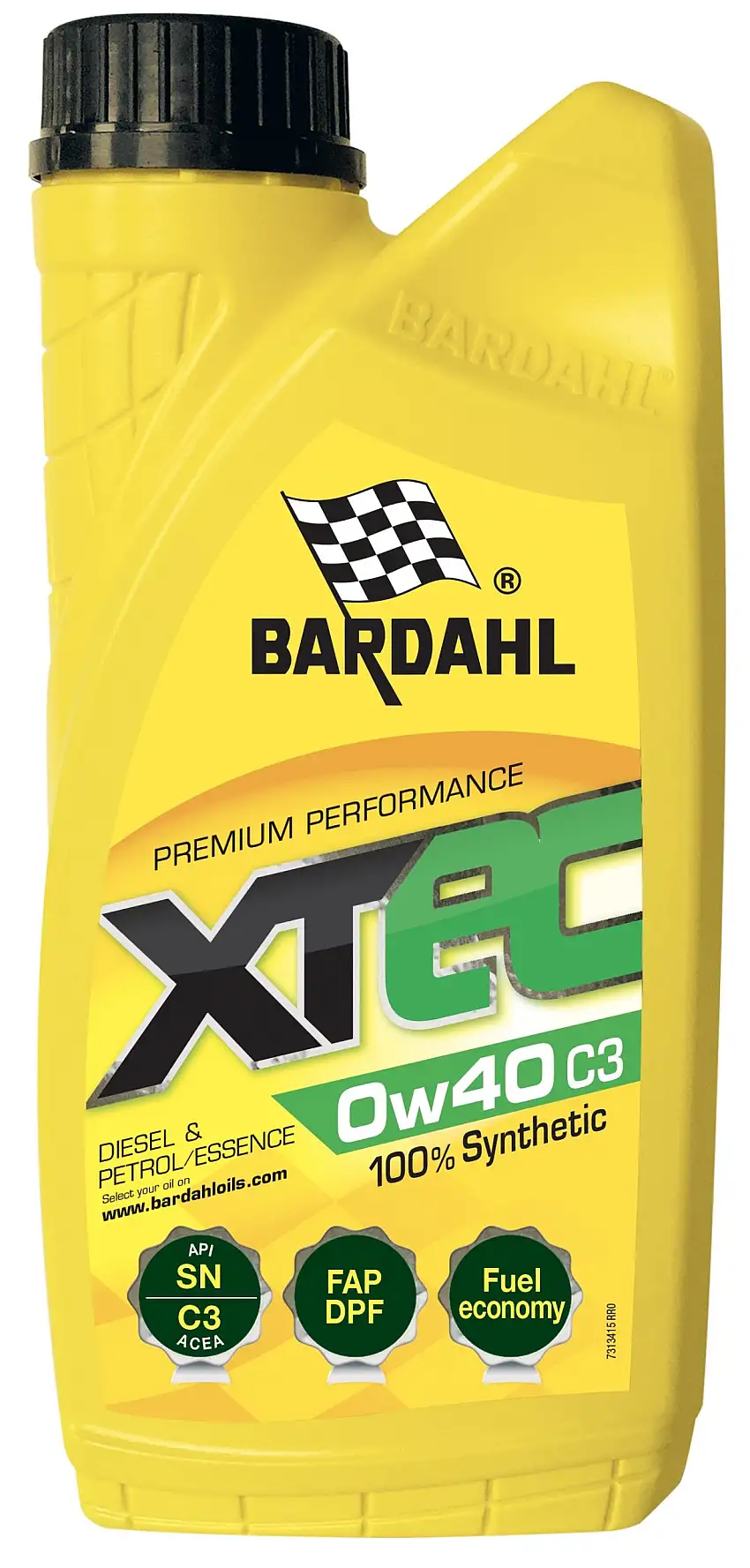 BARDAHL 0W40 C3 XTEC HUILE MOTEUR, 1L