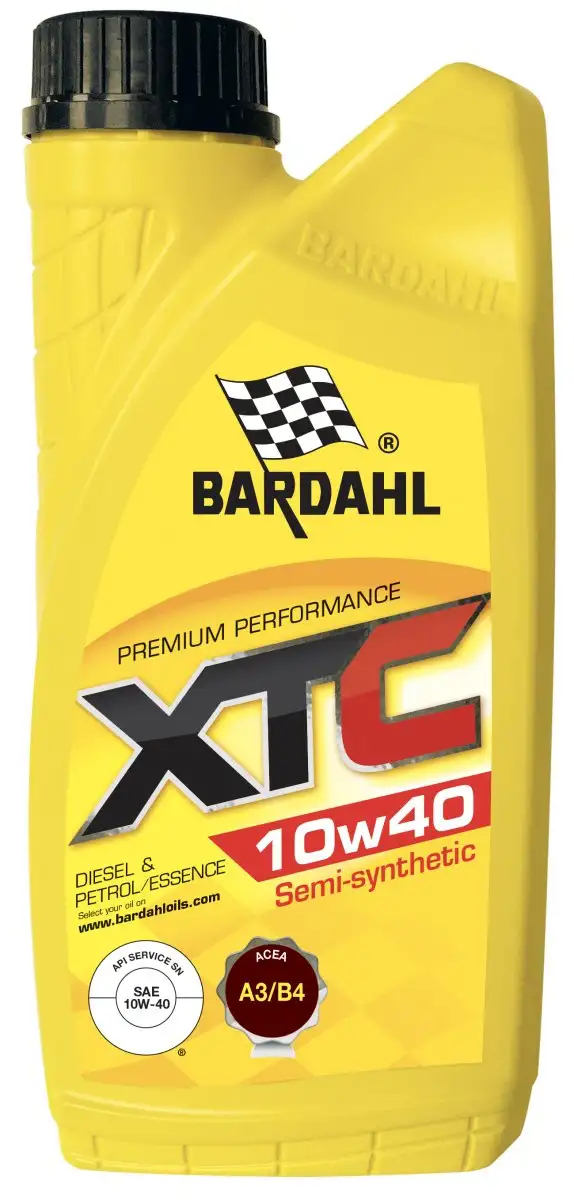 BARDAHL 10W40 XTC HUILE MOTEUR 1L POUR DES PERFORMANCES OPTIMALES DU MOTEUR