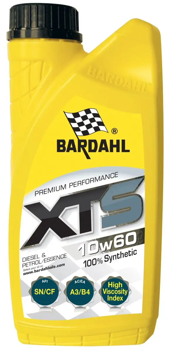 HUILE MOTEUR BARDAHL XTS 10W60 1L POUR DES PERFORMANCES OPTIMALES