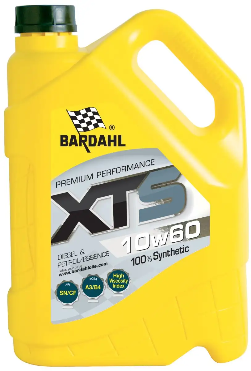 HUILE MOTEUR BARDAHL XTS 10W60 5L POUR DES PERFORMANCES MOTEUR OPTIMALES
