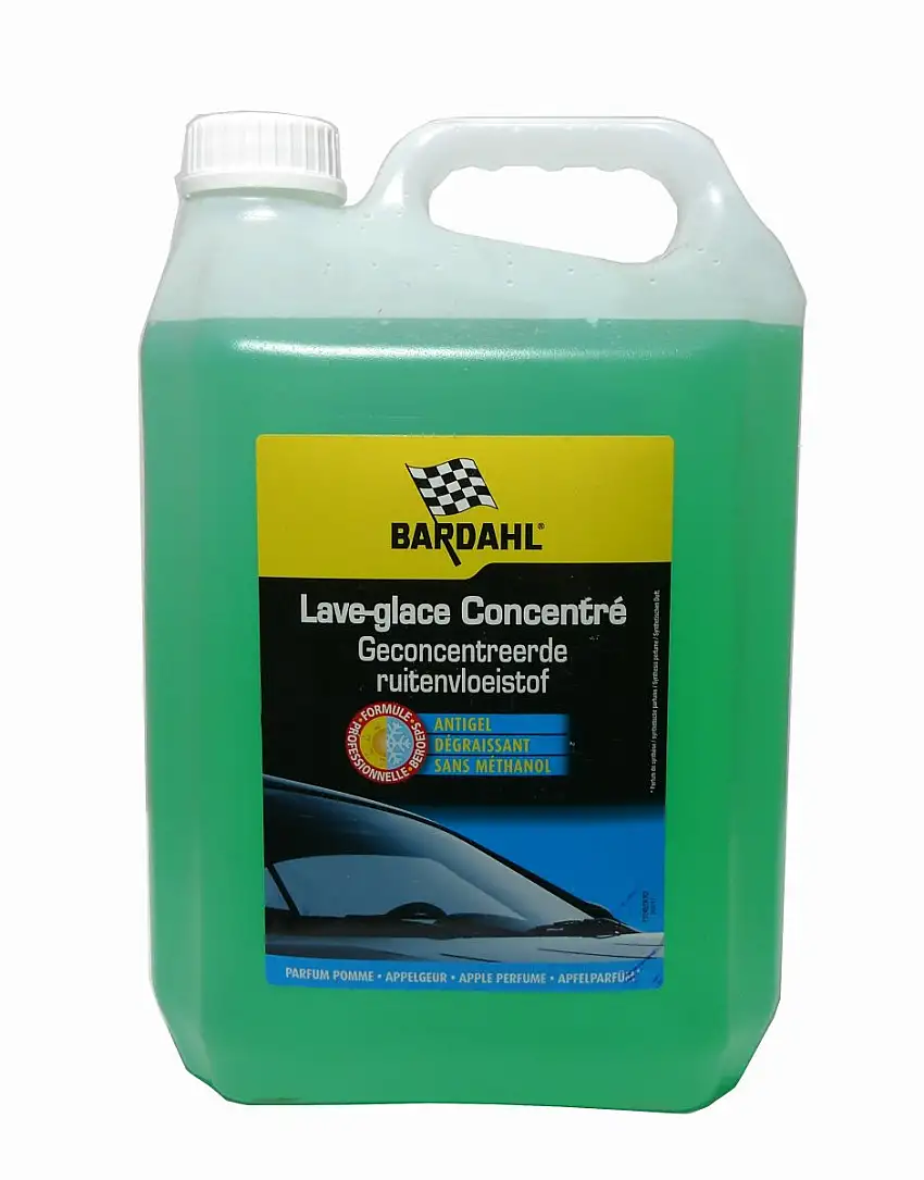 BARDAHL LIQUIDE LAVE-GLACE ANTIGEL 5 LITRES CONCENTRé