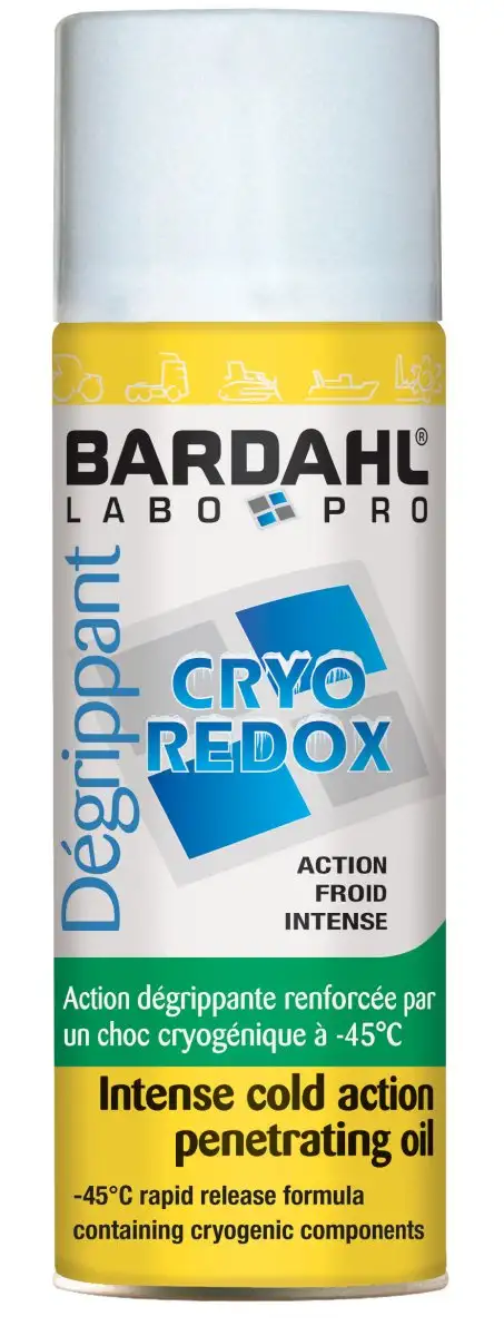 BARDAHL CRYO REDOX 400ML HUILE PéNéTRANTE PUISSANTE à ACTION CRYOGéNIQUE