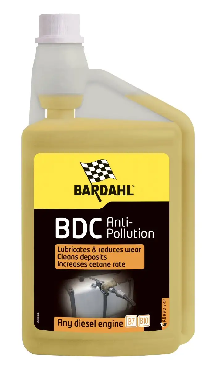 BARDAHL DIESEL BDC ADDITIF DIESEL 1L POUR LA LUTTE CONTRE L'HUMIDITé ET LES BACTéRIES