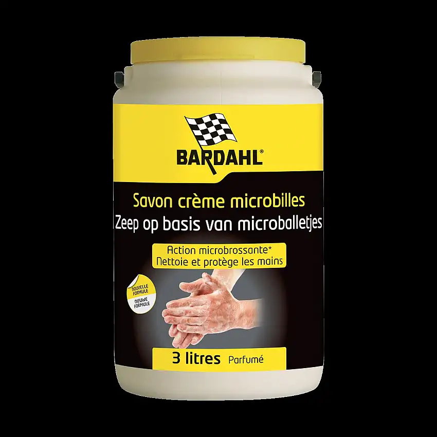 SAVON NETTOYANT POUR LES MAINS BARDAHL AVEC MICROBILLES 3L