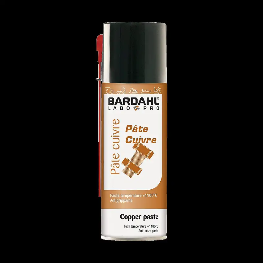 BARDAHL GRAISSE CUIVRE AéROSOL 400ML POUR HAUTES TEMPéRATURES