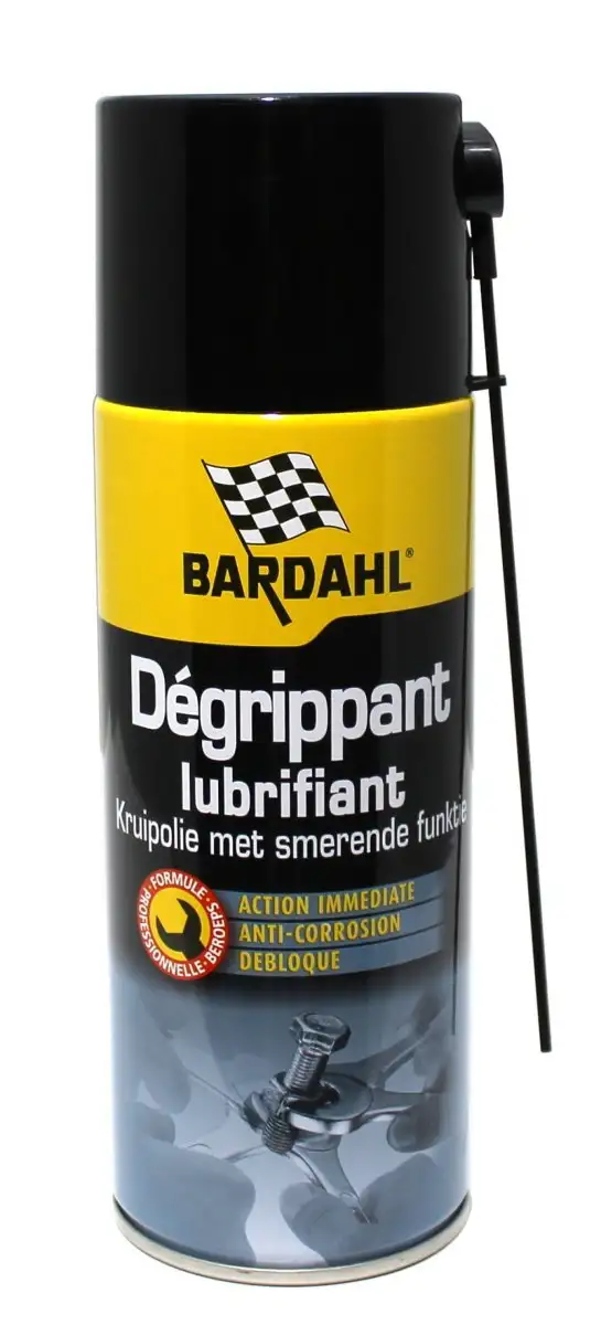 LUBRIFIANT HUILE PéNéTRANTE BARDAHL 400ML POUR UN DéBLOCAGE RAPIDE ET UNE PROTECTION