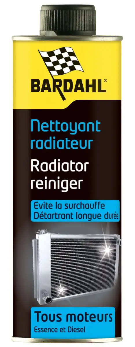 BARDAHL NETTOYANT RADIATEUR 500ML POUR UN NETTOYAGE EFFICACE DU SYSTèME DE REFROIDISSEMENT