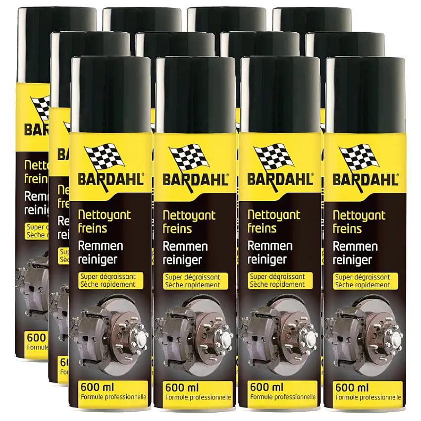 BARDAHL NETTOYANT FREINS 600ML PROMOPACK 12 PIèCES