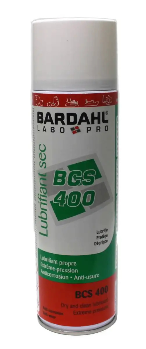 BARDAHL BCS 400 LUBRIFIANT 500ML AVEC GRAISSE SèCHE