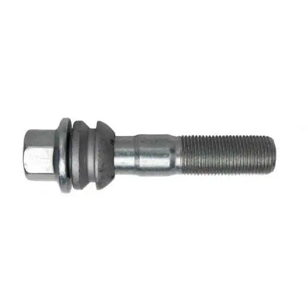 Boulon de roue HR bombé avec bague mobile R14 M15x1.25  Longueur 44mm